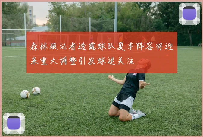 森林狼记者透露球队夏季阵容将迎来重大调整引发球迷关注